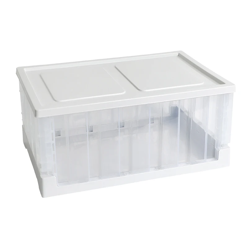 
Eco-friendly Large Capacity Foldable Plastic Stackable Bin,Wholesale Office Organizer Food Plastic Storage Container 
