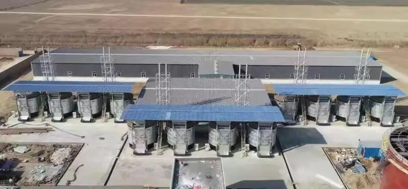 Лидер продаж производственная линия конвейерных удобрений в виде коровьей навоза свиной компостной башни органических отходов