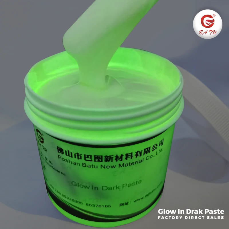 Wholesale ready ink glow in the dark ink water based printing ink