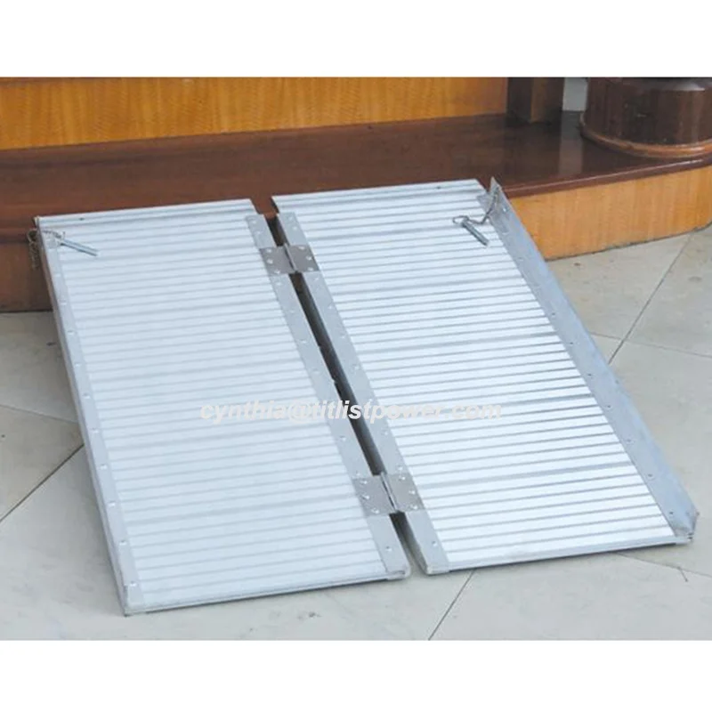 aluminium folding wheelchair ramp