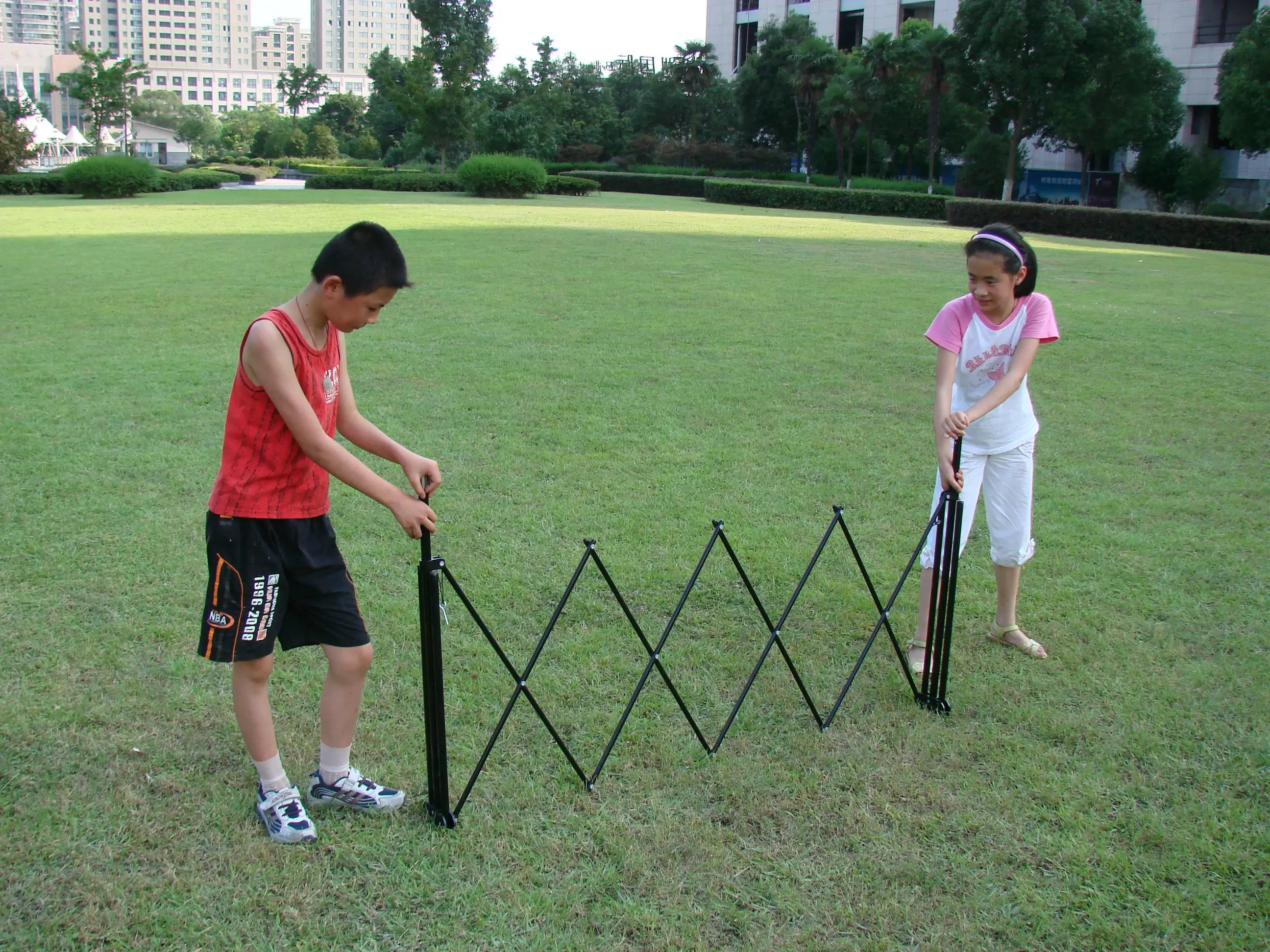 Portable Tennis Net,Stainless Steel Poles Badminton Net Set Adjustable Height with Carry Bag, for Volleyball, Pickleball,Soccer