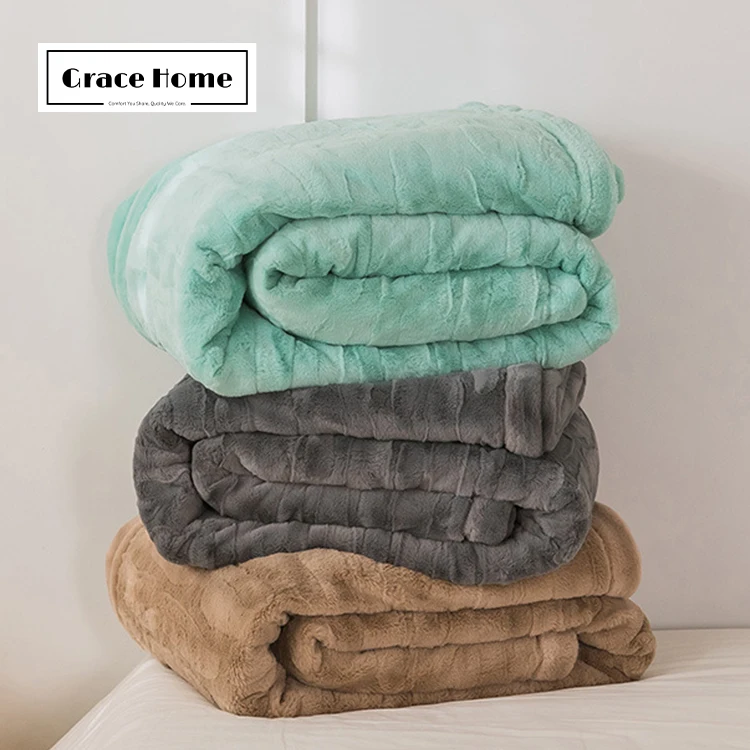 Грейс домашние из микрофибры пушистые норки плед движущиеся дешевые теплые одеяла для зимы бамбуковое акриловое рождественское одеяло