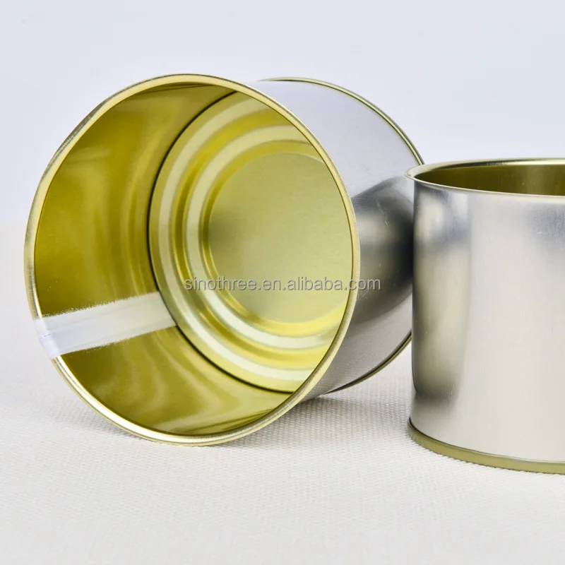 400g 425g 500g Empty Food Grade Metal Container Tin Cans Wholesale Price Packaging for Meat Oil Fish Sauce Beans Paste Canning