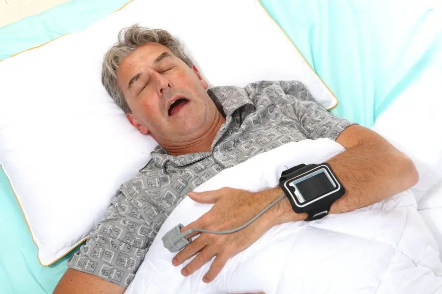 Sleep apnea monitor blood glucose monitor device Portable ECG machine