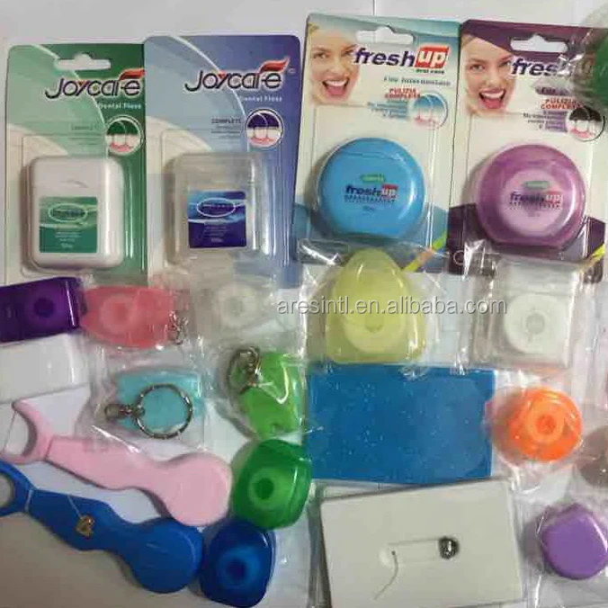 
various dental floss picks 