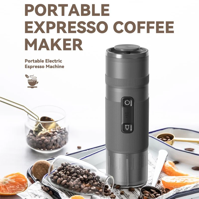LAVARADO Wholesale Portable Espresso Coffee Maker With Heating Cold Water, 13500 mAh Battery, 15 ~18bar Pressure, Alloy