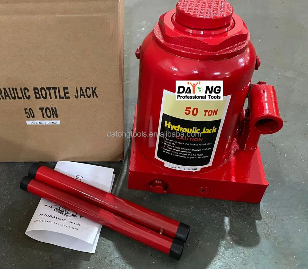 Datong Auto Lifting Tools 6Ton Steel Hydraulic Bottle Jack with Safety Valve