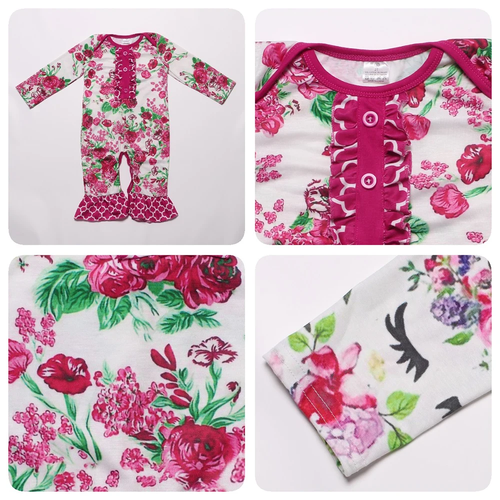 
Hot selling products newborn baby romper 100 cotton long sleeve wholesale baby clothes with Chinese manufacturer 