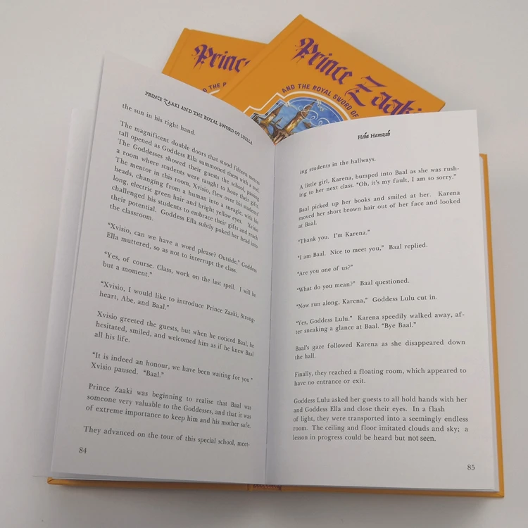 Печать настольных книг для игр в твердом переплете А4