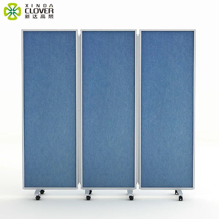 folding office table office partition wall movable