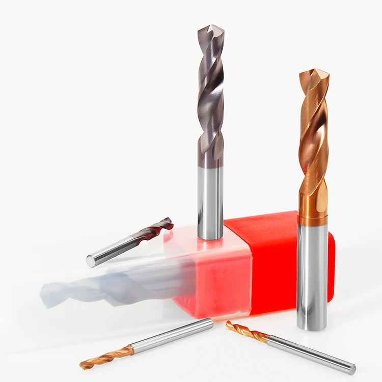 High Quality customized Tungsten steel 60mm handle length tungsten carbide drill Carbide twist drill