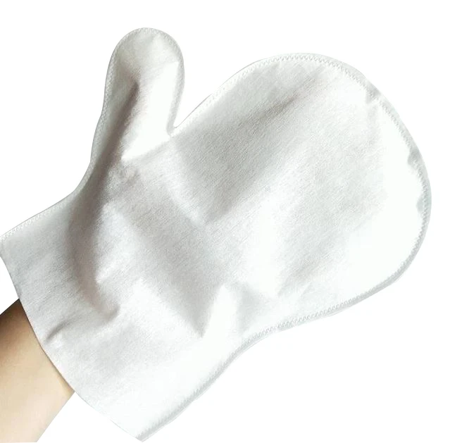 OEM Manufacturer customization Spunlace Cotton Disposable Nonwoven glove Household Dustproof mitten Cleaning gauntlet