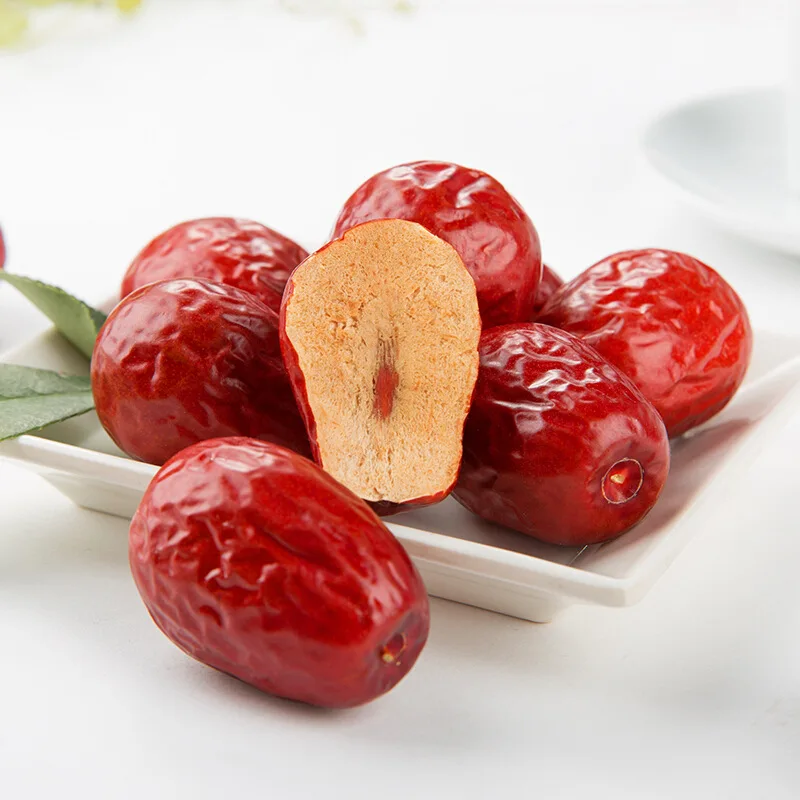Chinese Yummy Red Crispy Dry Crispy Red Dates Sweety Crispy Jujube Red Dates Seedless Crispy Red Dates Slice