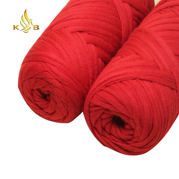 
Cotton t shirt yarn dyed spaghetti cotton yarn mass packing spaghetti yarn 