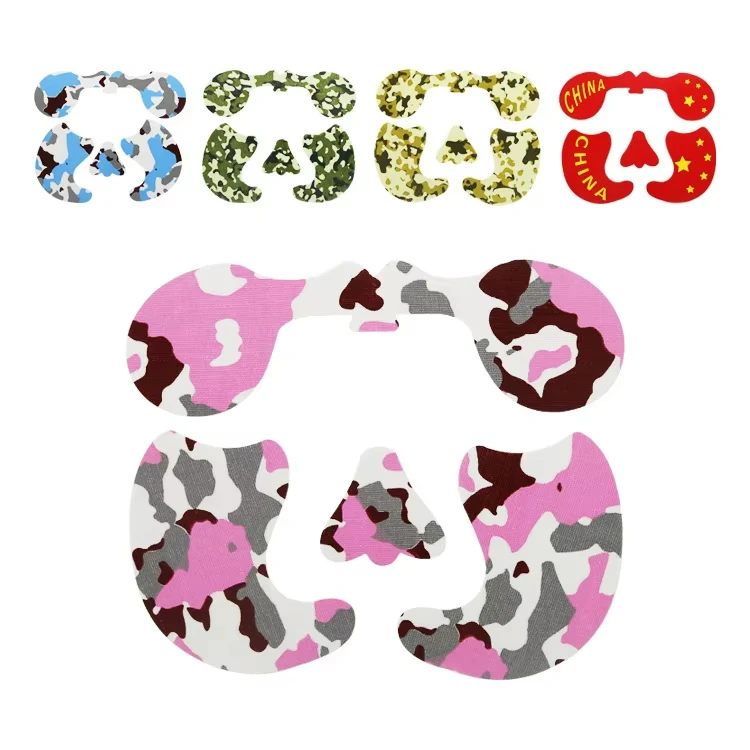 Top Sales Daily UV Cut Golf Patch Eco-Friendly Face Tape Customized Christmas Stickers