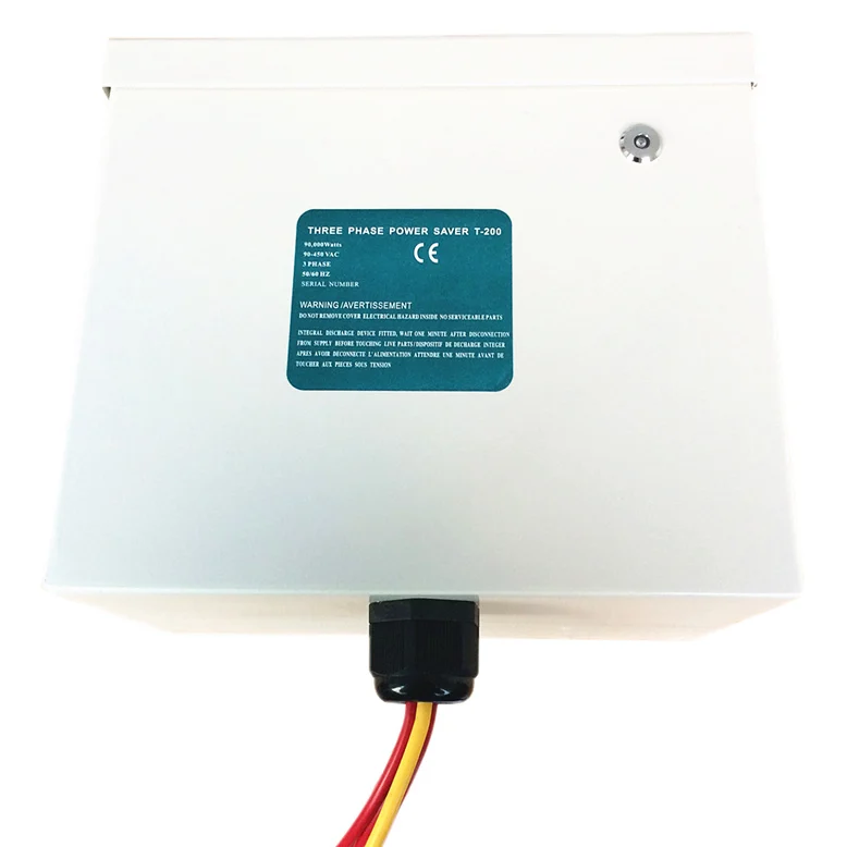 Shenzhen Factory 3 Phase Power Factor Corrector Fast Electricity Reducer Best Power Saver for Industrial  T200