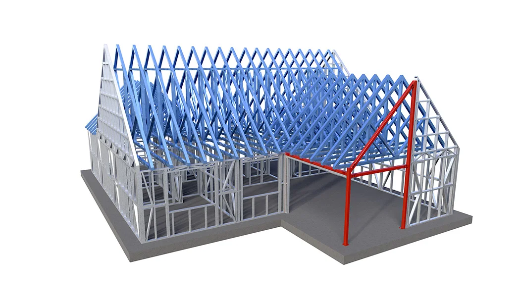Building Construction LGS C89 Light Gauge Steel Framing Machine for Cold Formed Steel Construction