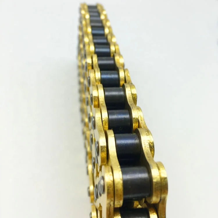 High quality steel transmission chains 530H thicken gold chain spare parts and motorcycles accessories