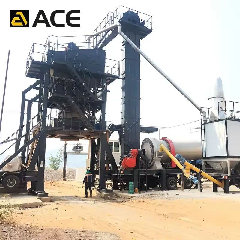 60-160 т/ч асфальтосмесительная установка 160 стационарная дорожная