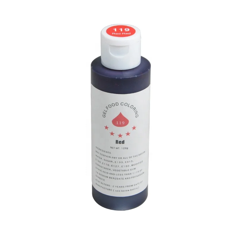 
Gel food coloring 41 color for your choose 128 G each bottle 