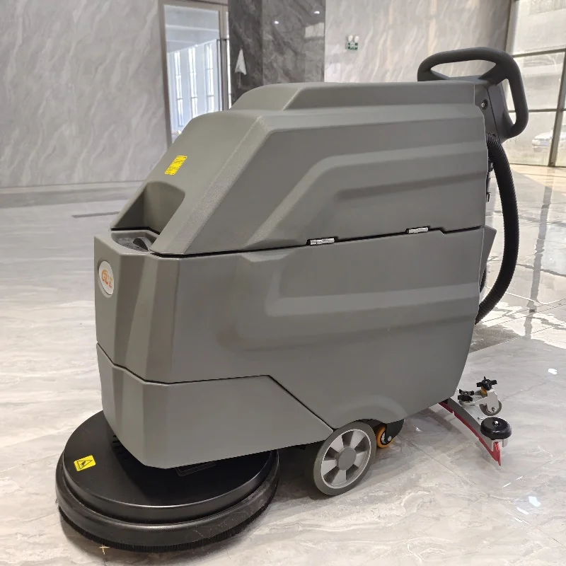 Electric Equipment Floor Scrubber Dryer Washing Commercial Cleaning Machine Industrial Scrubber Motor Plastic Provided G4 500W