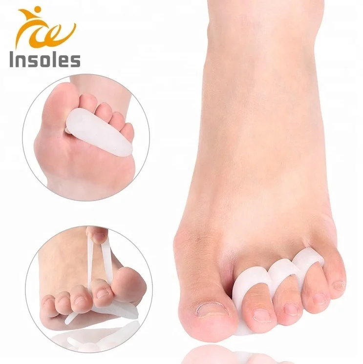 2 шт. набор мягких гелевых накладок на пальцы ног