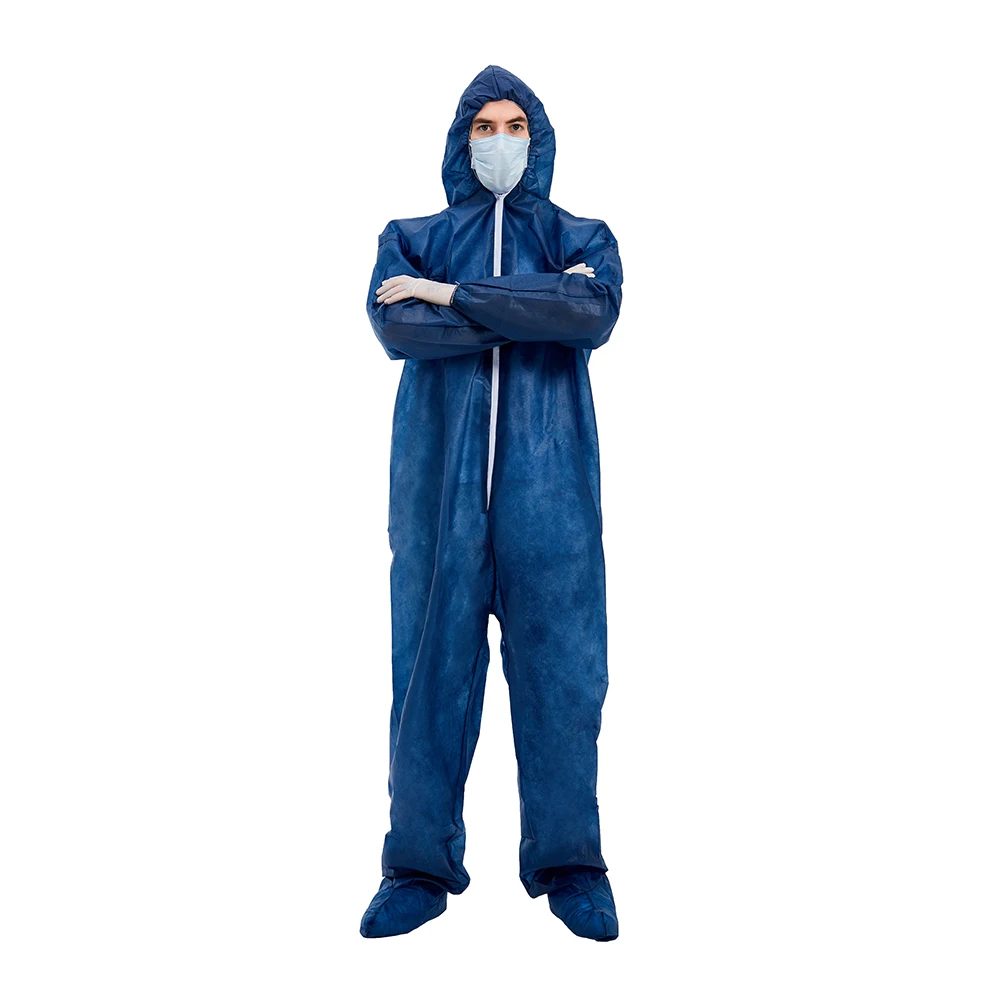 coverall suit protection clinic uniform coverall work disposable overall disposable protective coverall HAIXIN HEALTH