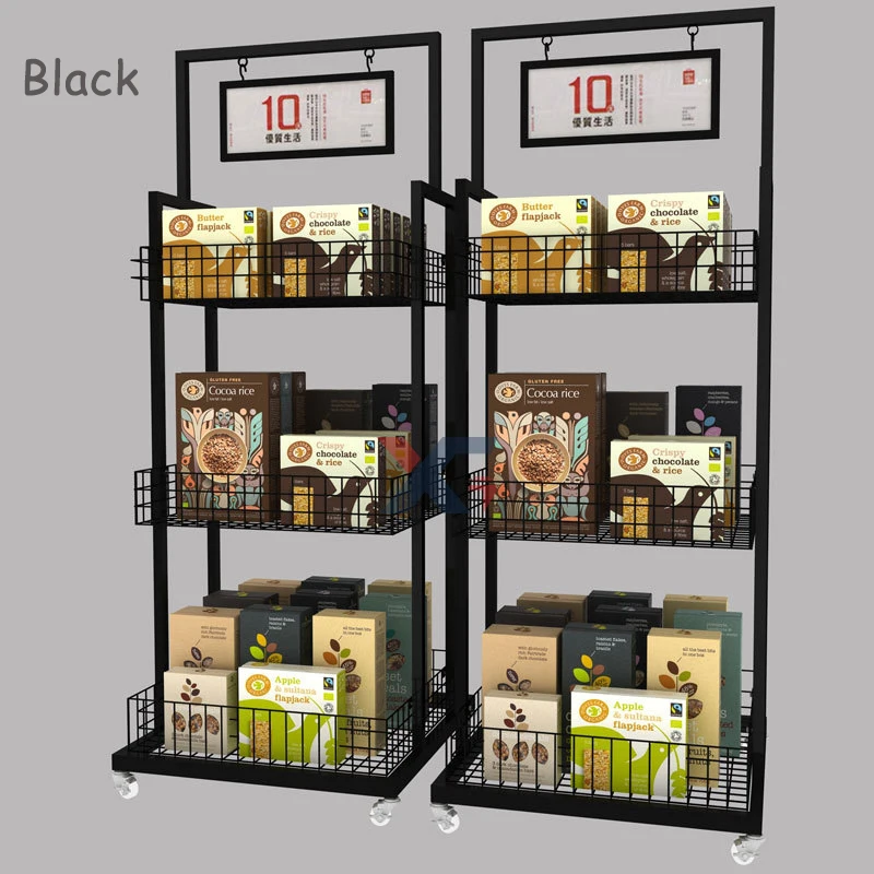 Shop furniture customized 3 tiers wire storage basket metal wire shelving display beauty supply store shelves display rack