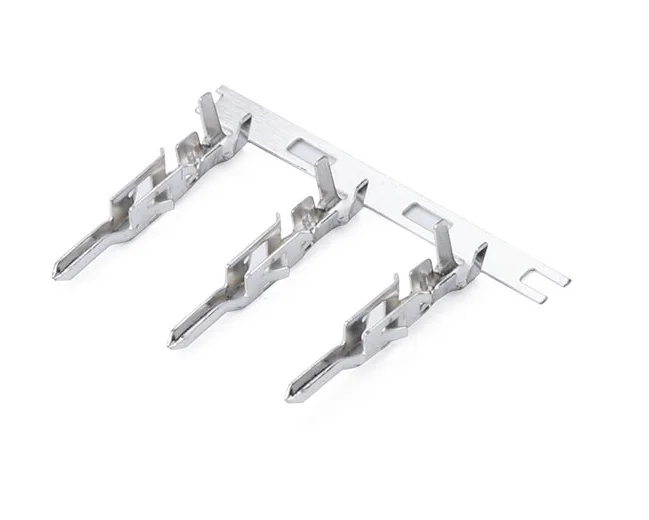 Customized 4.2mm Pitch MiniFit 5556 Crimp Stamping Brass Lugs Female Male Auto Electrical Pins Wire Splice Terminal Connector