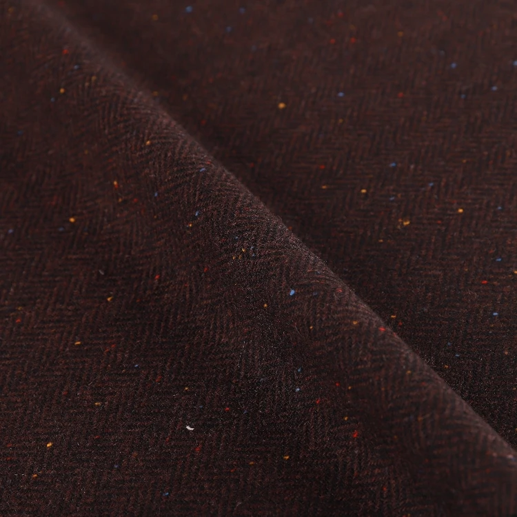 Customized Anti Pilling Knit Fabric Multicolored Woolen Fabric For Blouses