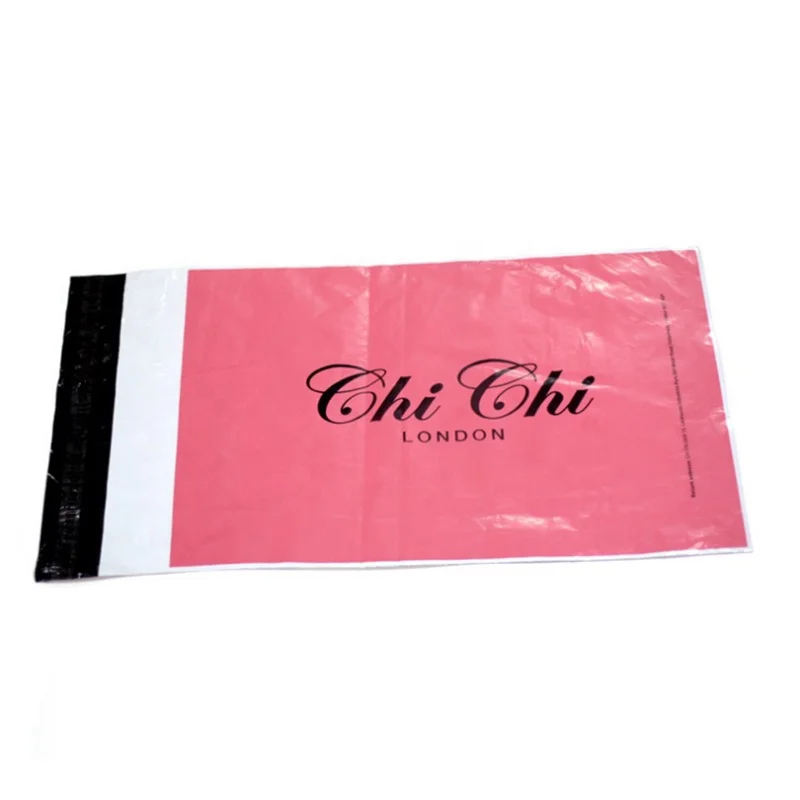 Wholesale White Small Business Self Adhesive Logo Printing Poly Shipping Mailer Custom Plastic Parcel Bag For Express Supplies