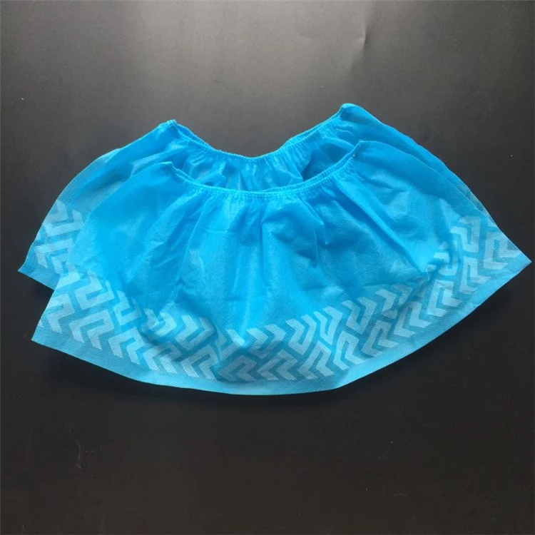 
New Arrival High Quality Plastic Non Woven Fabric Disposable Shoe Cover For Sale 