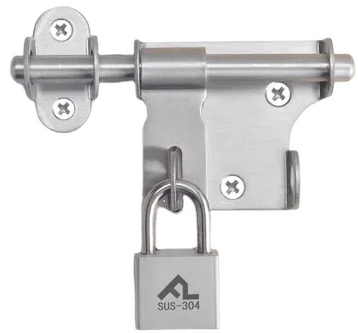 Wholesale top quality Corrosion resistant galvanizing door bolt for wooden door