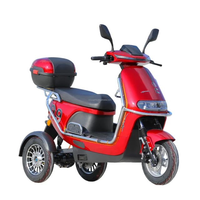Widely Used 3 Wheel Hydraulic Damping Electric Bike Tricycles From China