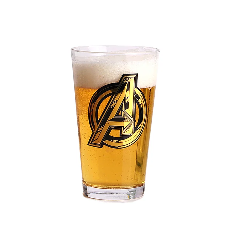 475ml 16oz Big Beer Glass Cup with customized decal printing