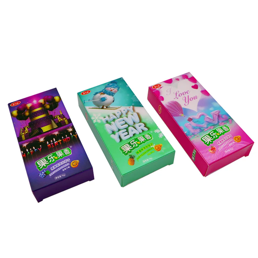 3D lenticular Paper Lovely Bear Heart Chocolate Box  Food packaging Cookie Packaging