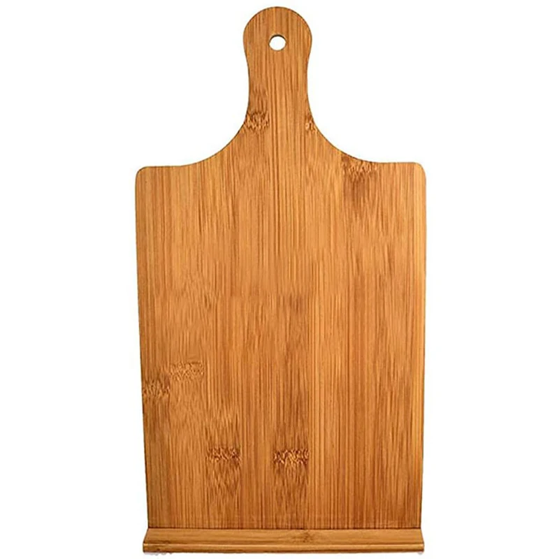 Recipe Ipad Tablet Book Holder Stand With Anti-slip Kickstand Cookbook Stand Cutting Board Style Cookbook Holder