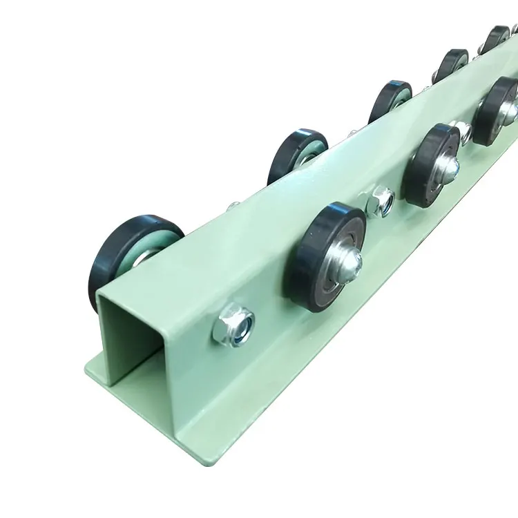 W-40RW crisscross rubber wheel conveyor