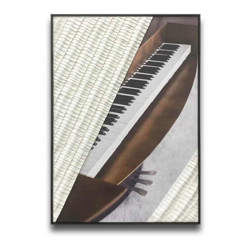 Verified manufacturers Paper art decorative painting Custom Competitive Price 3D hand painting Photo Art for living room