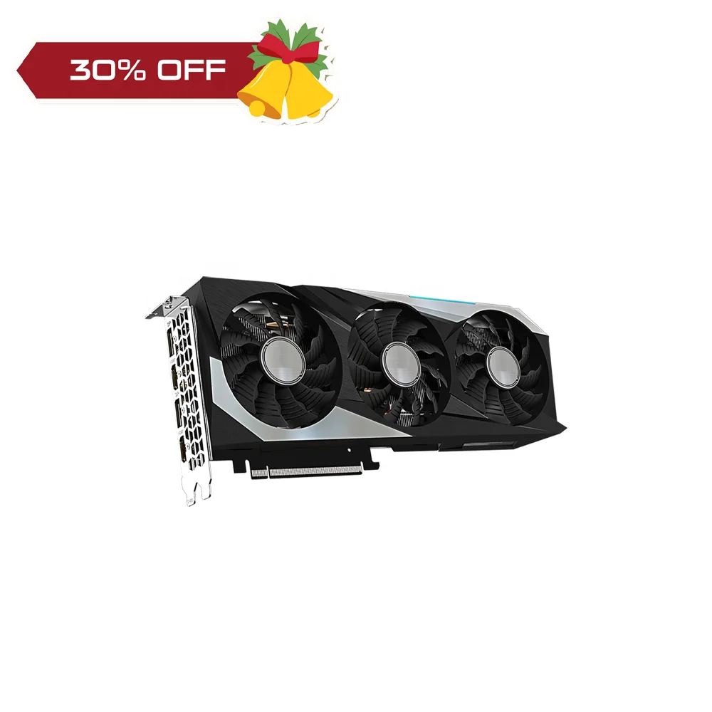 В наличии Рождество 30% скидка низкая цена Новая бывшая в употреблении графическая карта RTX 3070 3080 3090 RX 6800 xt 580 8 ГБ 10 Гб 12