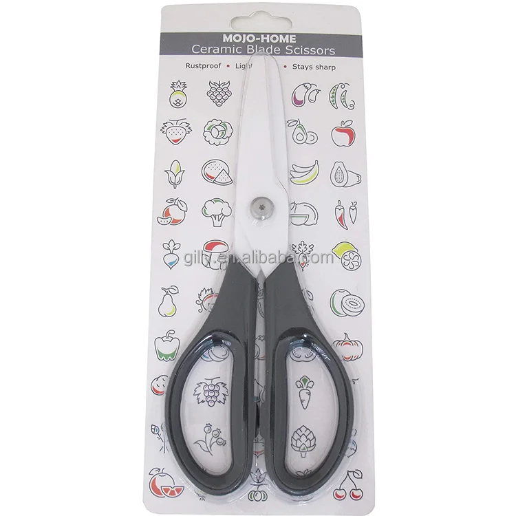 Safety Ceramic wool Scissors for kitchen cooking office school sewing Baby Food shears