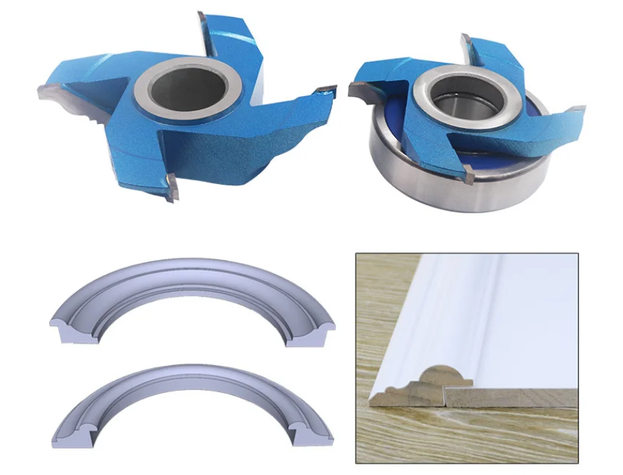 Woodworking Thread cutter milling cutter Spindle model tool