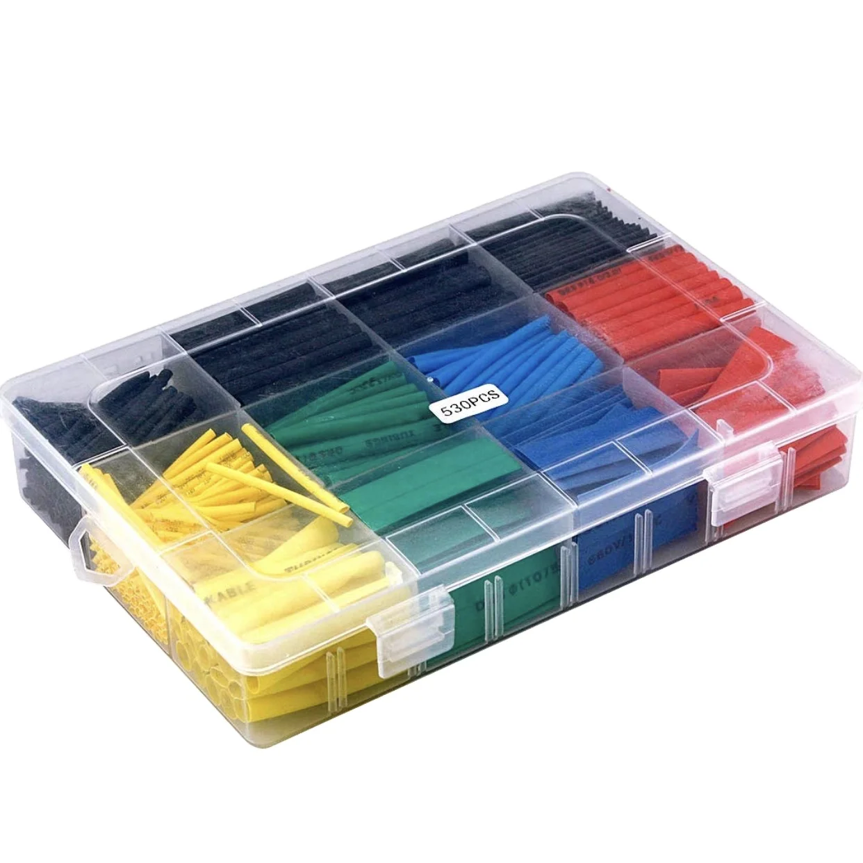 Hampoolgroup Polyolefin 560PCS Heat Shrink Tube Wrap Wire Set Insulated Shrink Tube Set