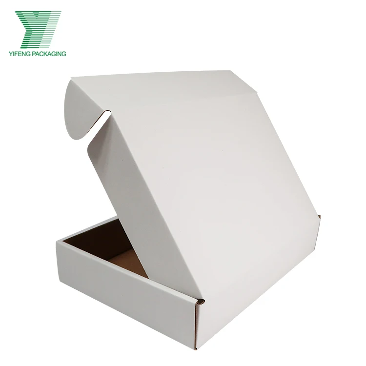 In Stock Luxury Double Side Printing Logo Corrugated Shipping Mailers Printing wig hair packaging boxes