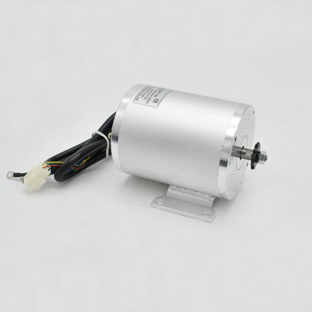 BM1109 1000W 36/48 V conversion drive high speed brushless DC Motor with controller for electric car&Golf cart