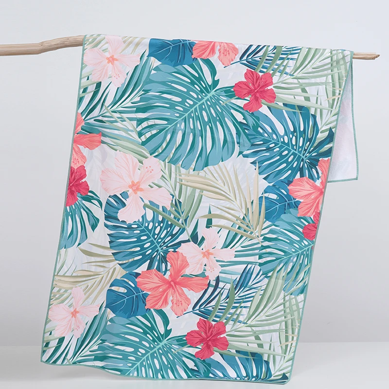 Customized Personalized microfiber large beach towel Super Soft pool towel bulk personalised high-quality towel