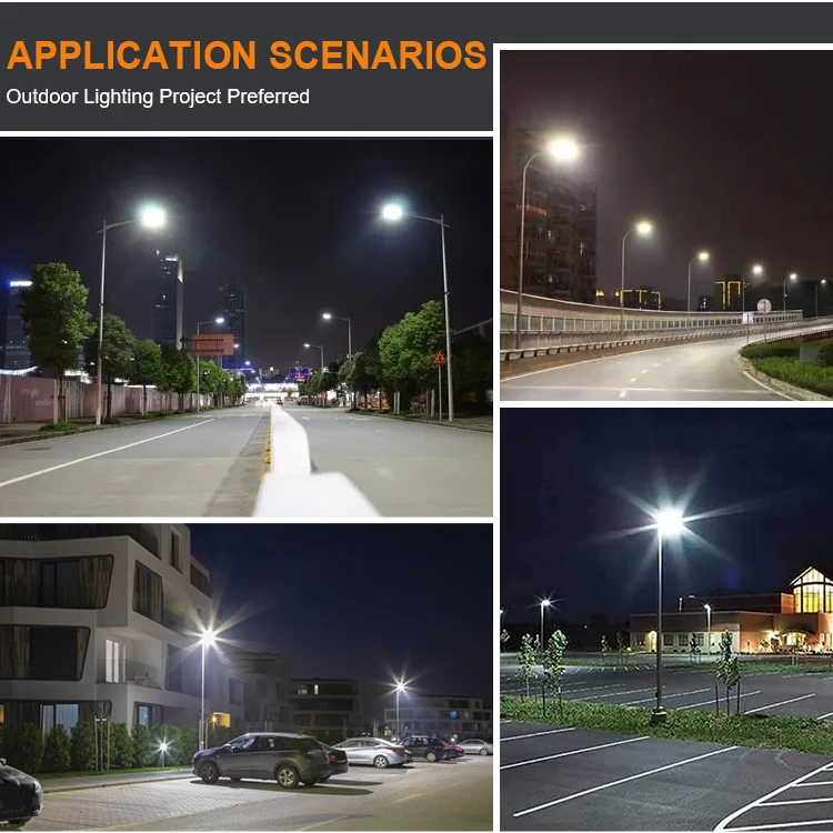 Zhaoyi Selling Black Outdoor Streetlight Road Light Waterproof 50W 100W 150W 200W 6500k Cobra Led Street Light
