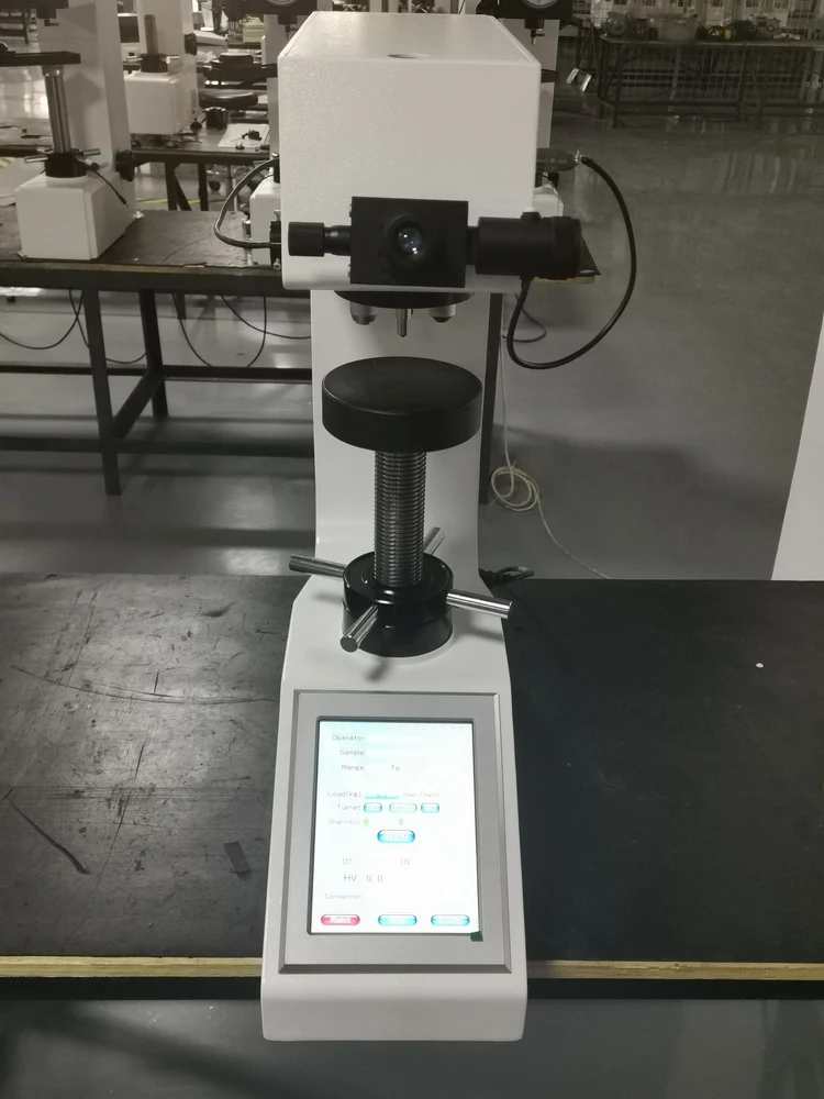 MODEL HVS-10TZ AUTO TURRET  touch screen DIGITAL DISPLAY VICKERS TYPE  HARDNESS TESTER