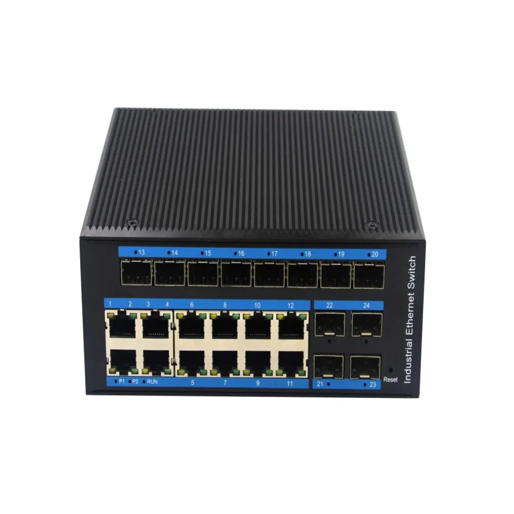 Hot Sell 12g Sfp Delivered Media Converter Single Mode Lc Fiber To Ethernet Ethernet Switch