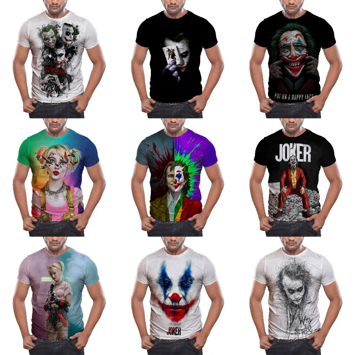 3D printed Custom Movie Marvel Leisure sports T-shirt Plush Toy Dolls Marvel Comics T shirts Cartoon Dolls